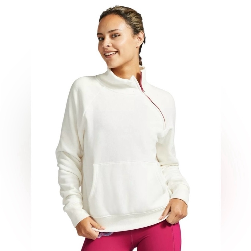 Women’s Peloton Incline Side-Zip Pullover, Size Medium